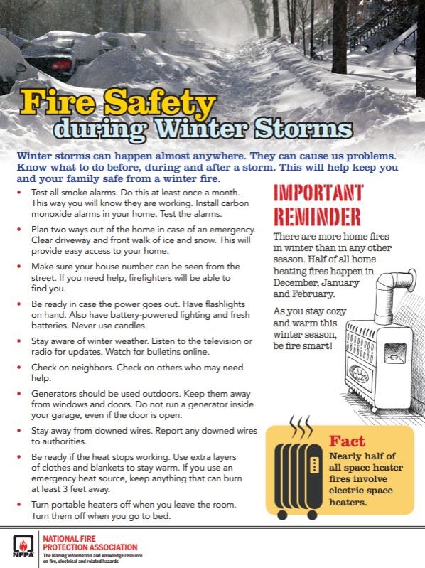 Winter Storm Safety