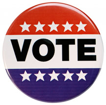 Vote button